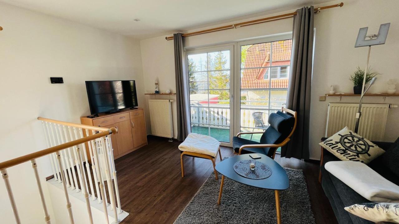 Ferienappartement mit Seeblick und Balkon Sellin  Exterior foto